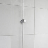 Vision non concussive time adjustable shower valve exposed - chrome