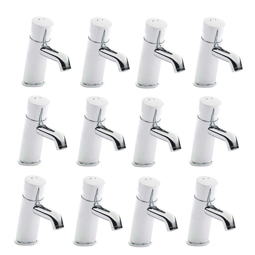 Buy Vision mono non concussive time adjustable basin mixer tap modern - chrome - 12 pack online UK