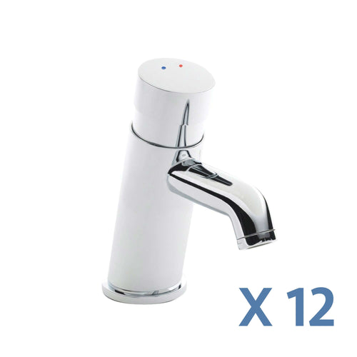 Buy Vision mono non concussive time adjustable basin mixer tap modern - chrome - 12 pack online UK