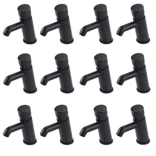 Buy Vision mono non concussive time adjustable basin mixer tap modern - black - 12 pack online UK