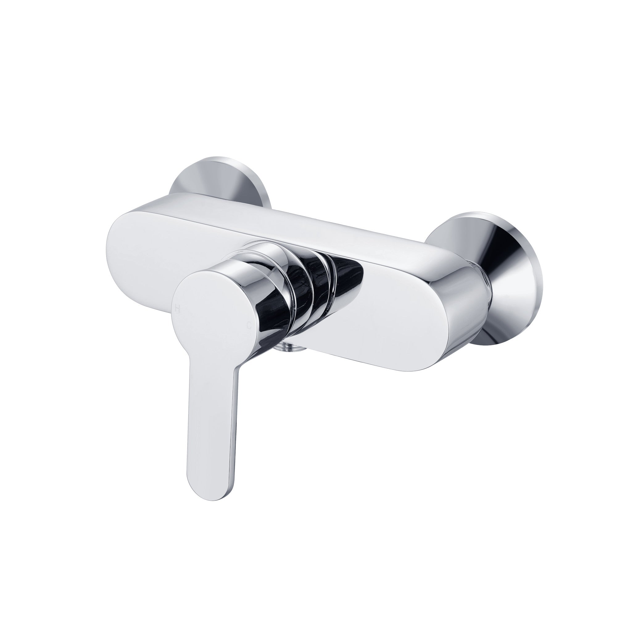 Apollo wall mount shower mixer tap - chrome (no handset)