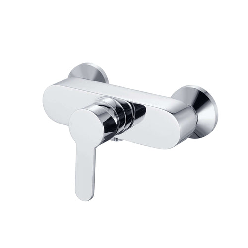Buy Apollo wall mount shower mixer tap - chrome (no handset) online UK