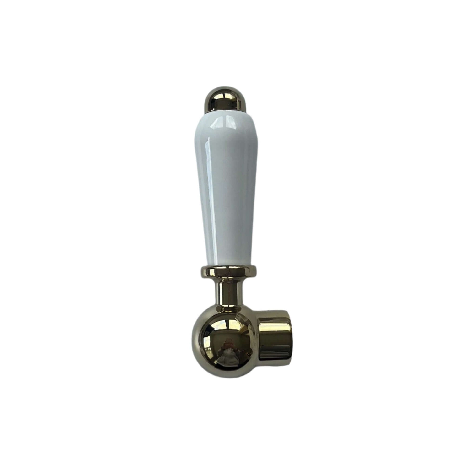 Buy Replacement white ceramic lever with housing and grub screw for D06 - gold online UK