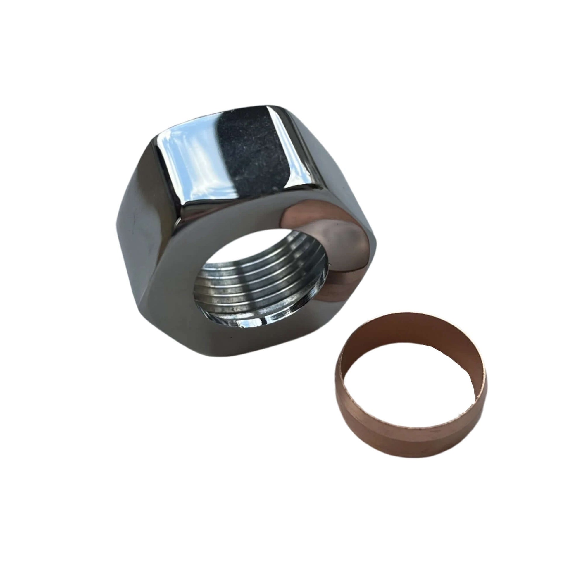 Buy Riser rail 3/4" nut with olive for G09 - chrome online UK