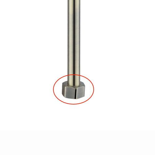 Buy Riser rail 3/4" nut with olive for G10 - antique brass online UK