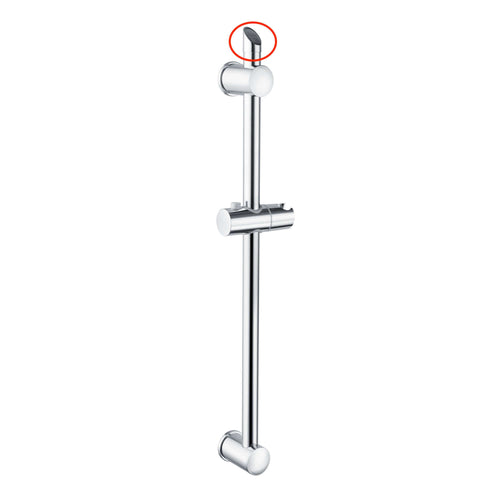 Buy Slanted top shower riser rail end S08 - chrome online UK