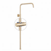 Sliding shower head holder for G21 - gunmetal grey