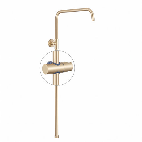 Sliding shower head holder for G21 - gunmetal grey