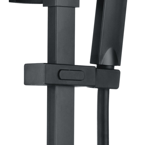 Sliding shower head holder for Enzo - matt black