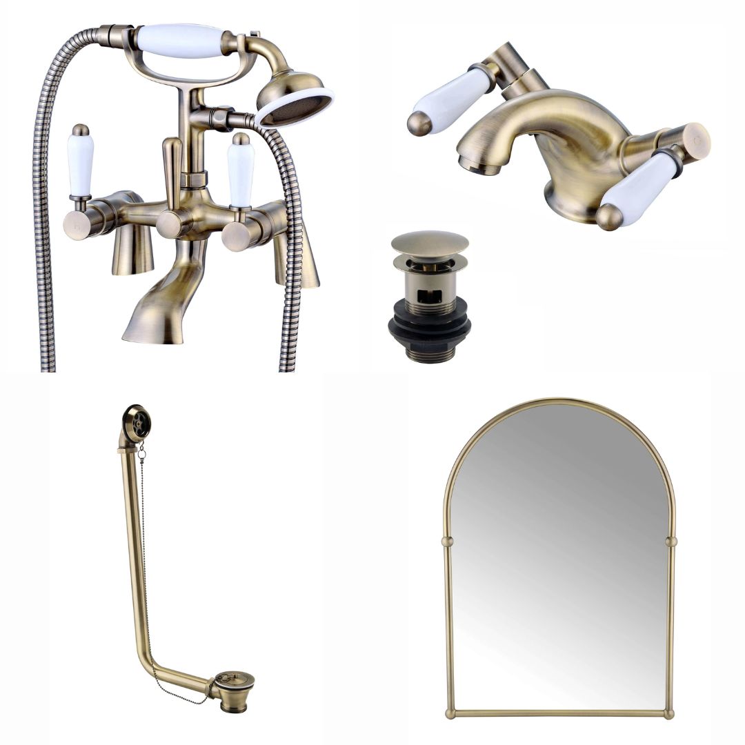 DOWNTON big tap bundle antique brass