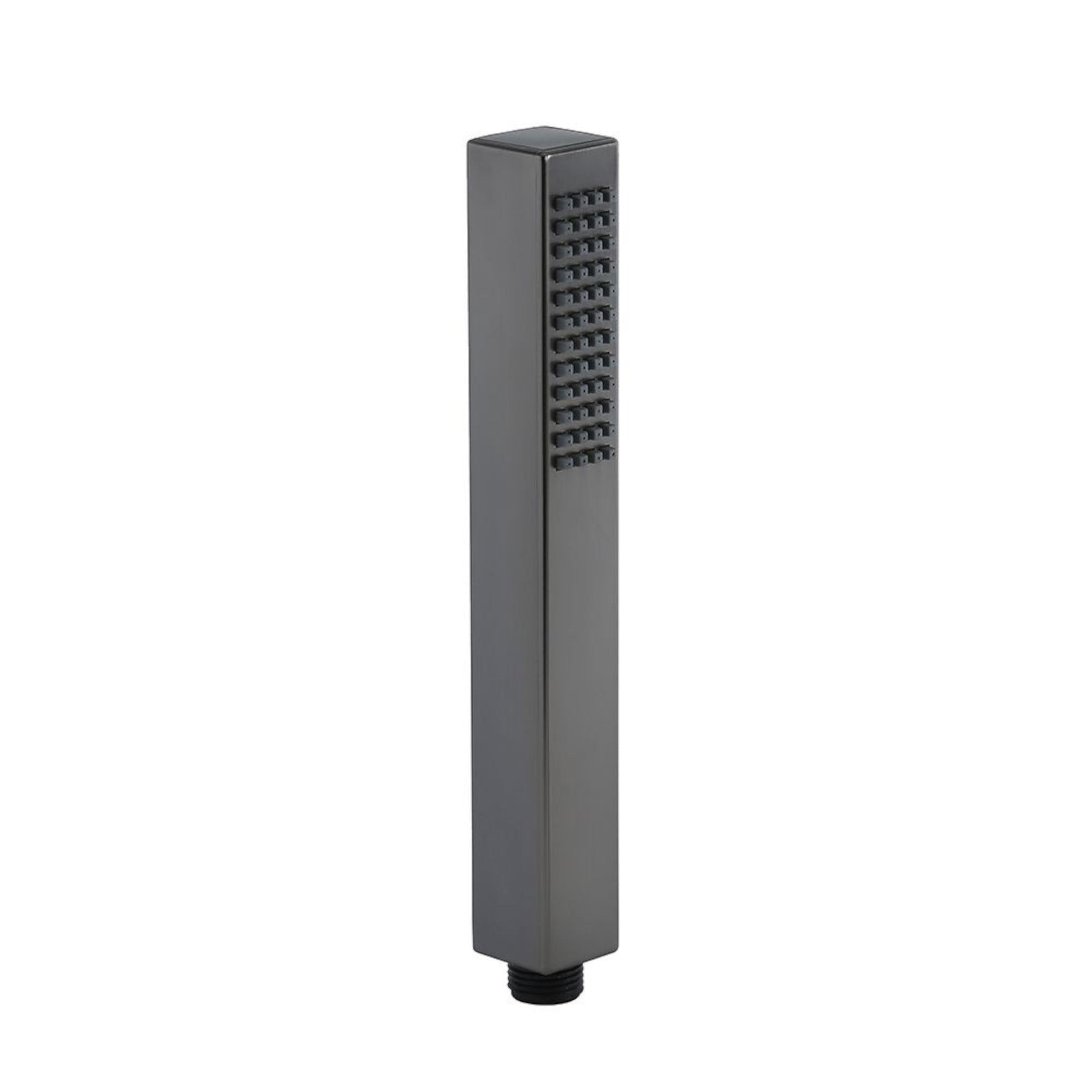 Square pencil design hand shower modern - gunmetal grey