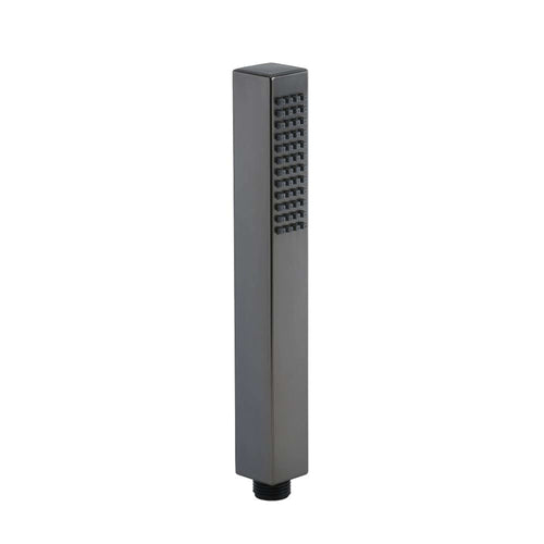 Buy Square pencil design hand shower modern - gunmetal grey online UK