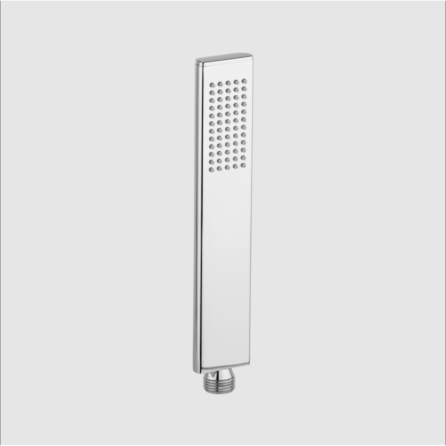 Luxury brass rectangular handset - chrome