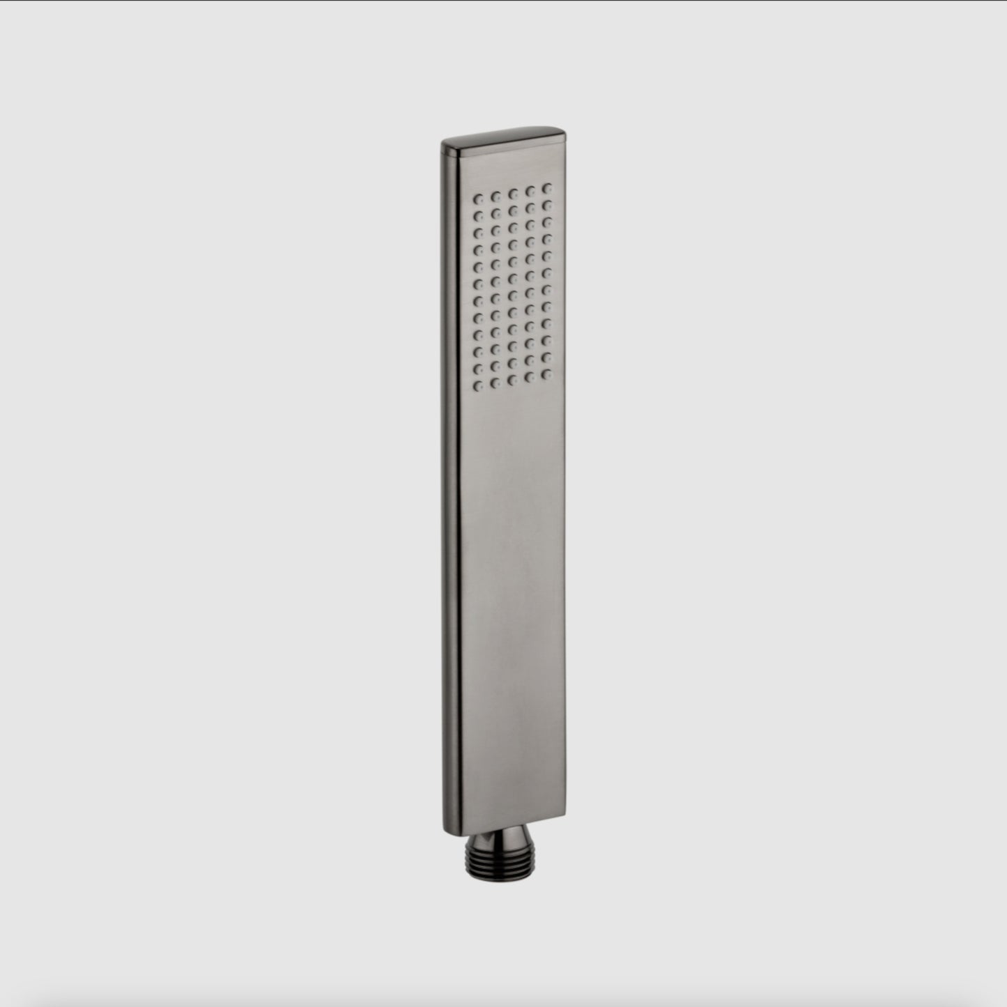 Luxury brass rectangular handset - gunmetal grey