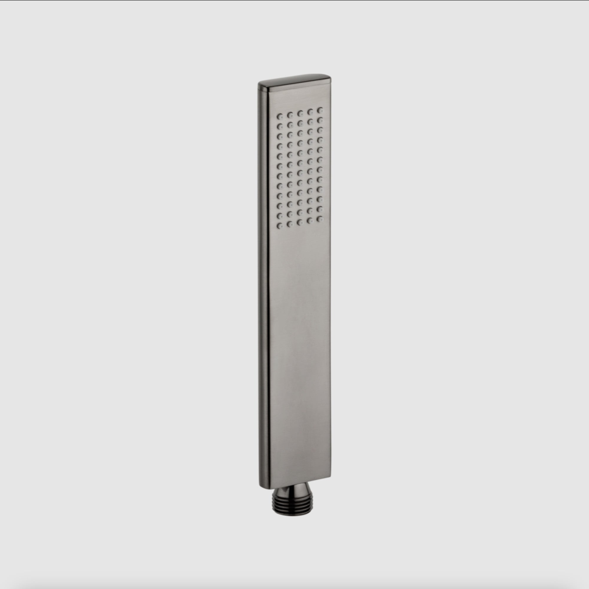 Luxury brass rectangular handset - gunmetal grey