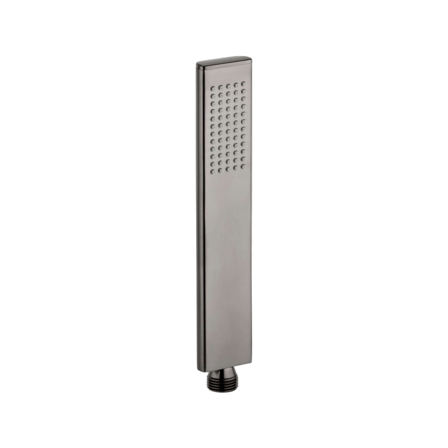 Luxury brass rectangular handset - gunmetal grey