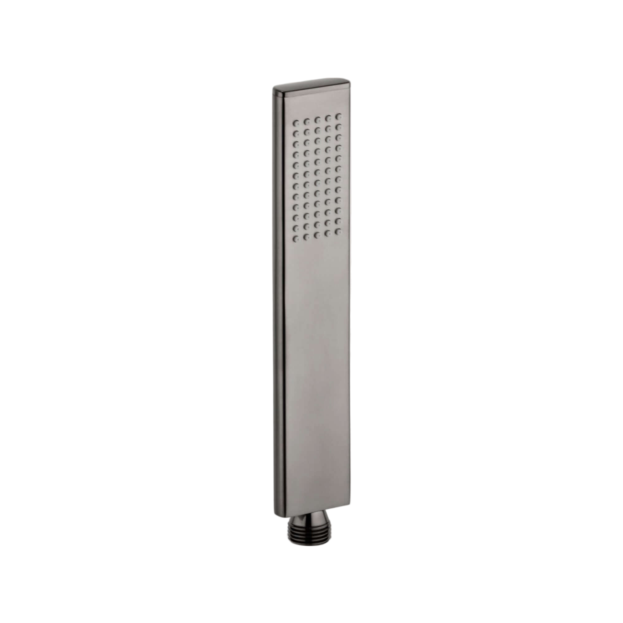 Luxury brass rectangular handset - gunmetal grey
