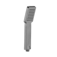 Square paddle hand shower - gunmetal grey
