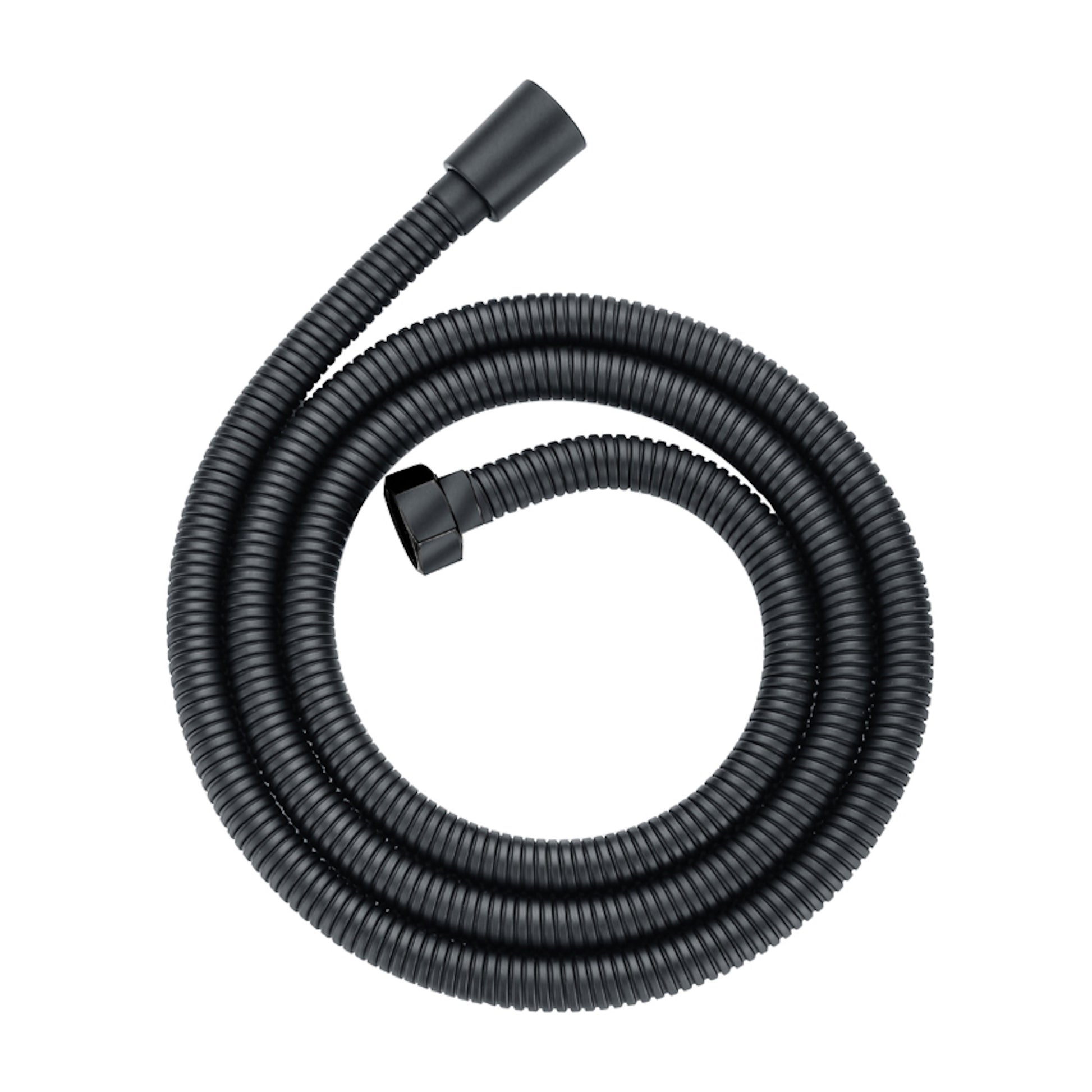 Buy Luxury brass rectangular hand shower kit incl. hose and wall bracket with outlet for concealed installation - black online UK