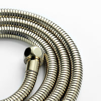 Traditional Shower Slider Rail Kit Lever Design With Brass White Ceramic Handset and Hose - Gold
