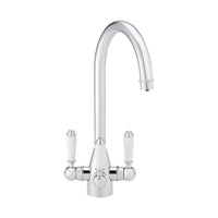 Cotswold traditional filter tap with ceramic levers - chrome