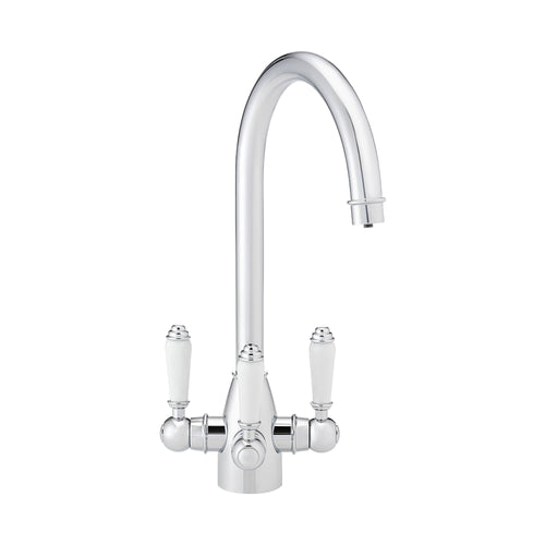 Buy Cotswold traditional filter tap with ceramic levers - chrome online UK