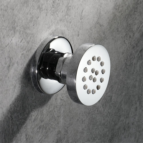 Buy Round shower body jet - chrome online UK