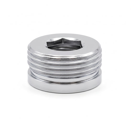 Shower adaptor 1/2" female to 3/4" male - chrome