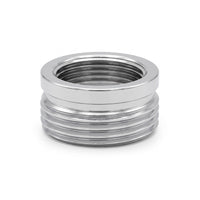 Shower adaptor 1/2" female to 3/4" male - chrome