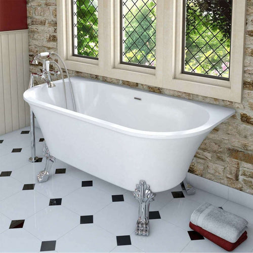 Buy Bath mixer tap standpipes - chrome online UK
