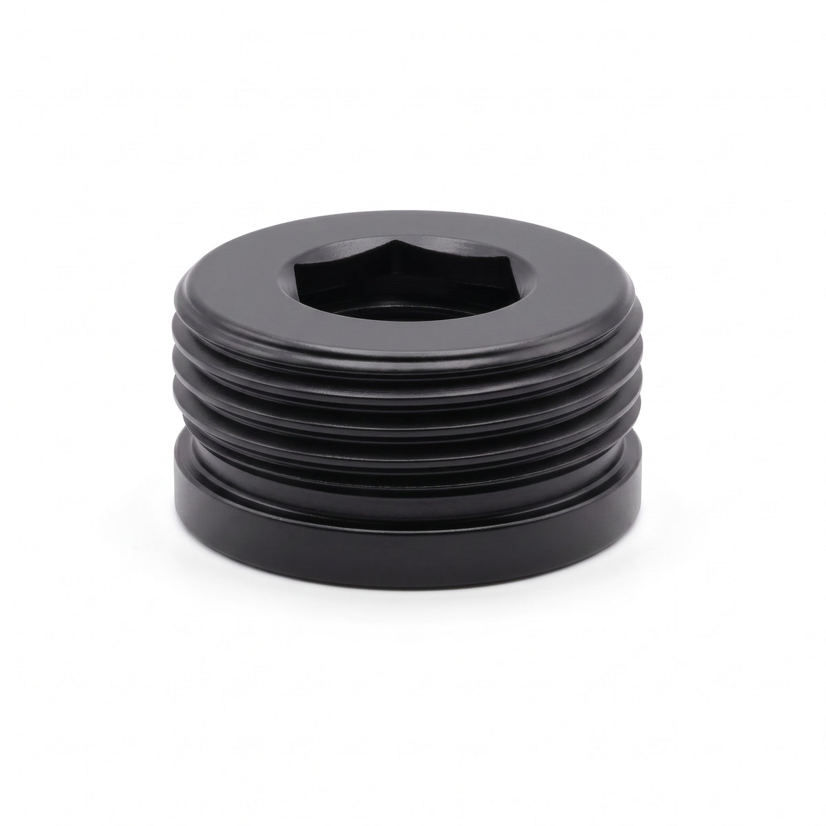 Shower adaptor 1/2" female to 3/4" male - black