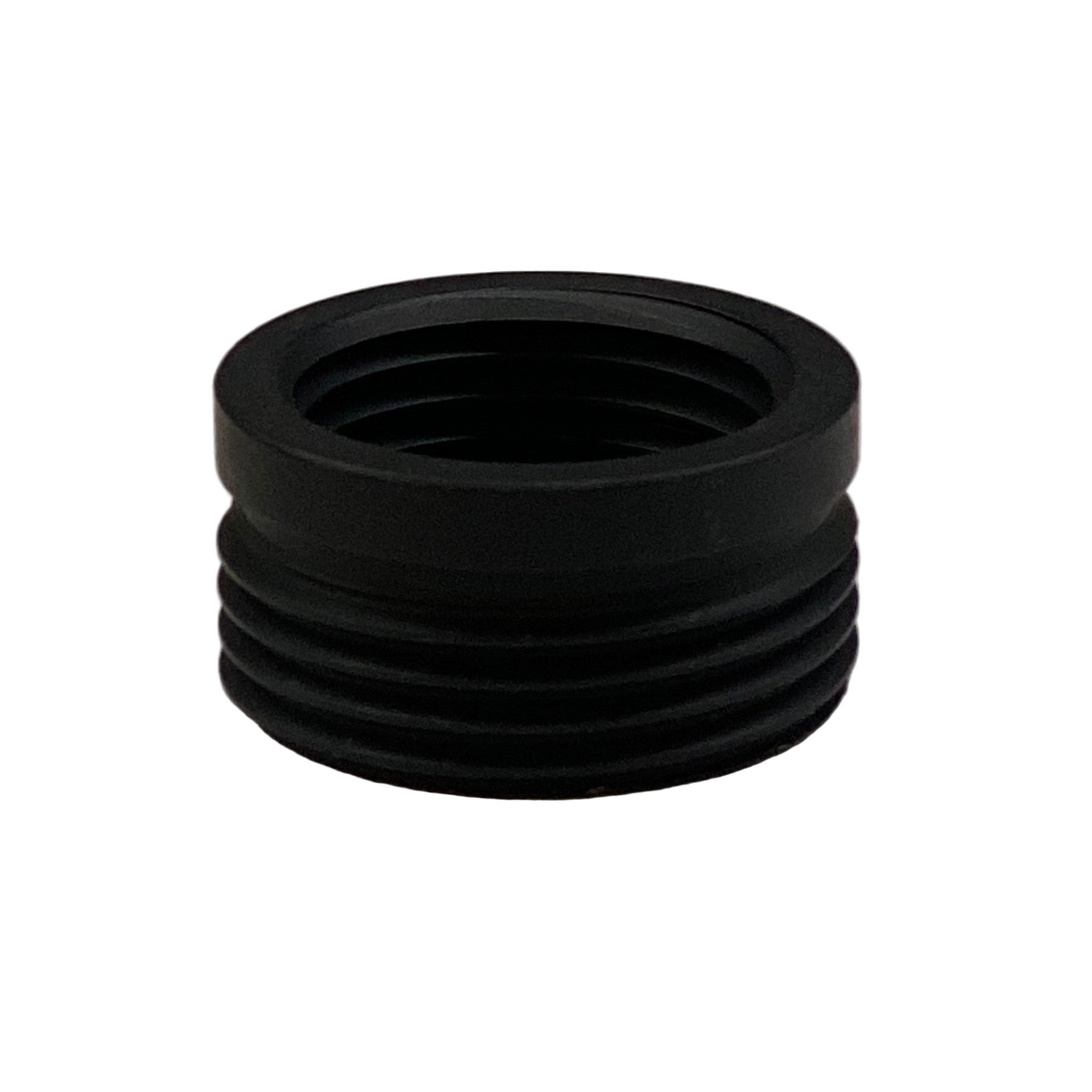 Shower adaptor 1/2" female to 3/4" male - black