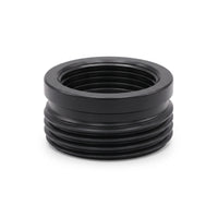 Shower adaptor 1/2" female to 3/4" male - black