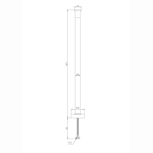 Buy Bath mixer tap standpipes - gold online UK