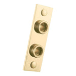 Buy Easy fix wall plate for exposed mini thermostatic shower valves - brushed brass online UK