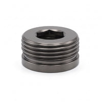 Shower adaptor 1/2" female to 3/4" male - gunmetal grey