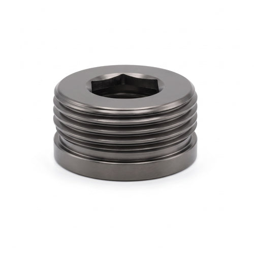 Shower adaptor 1/2" female to 3/4" male - gunmetal grey