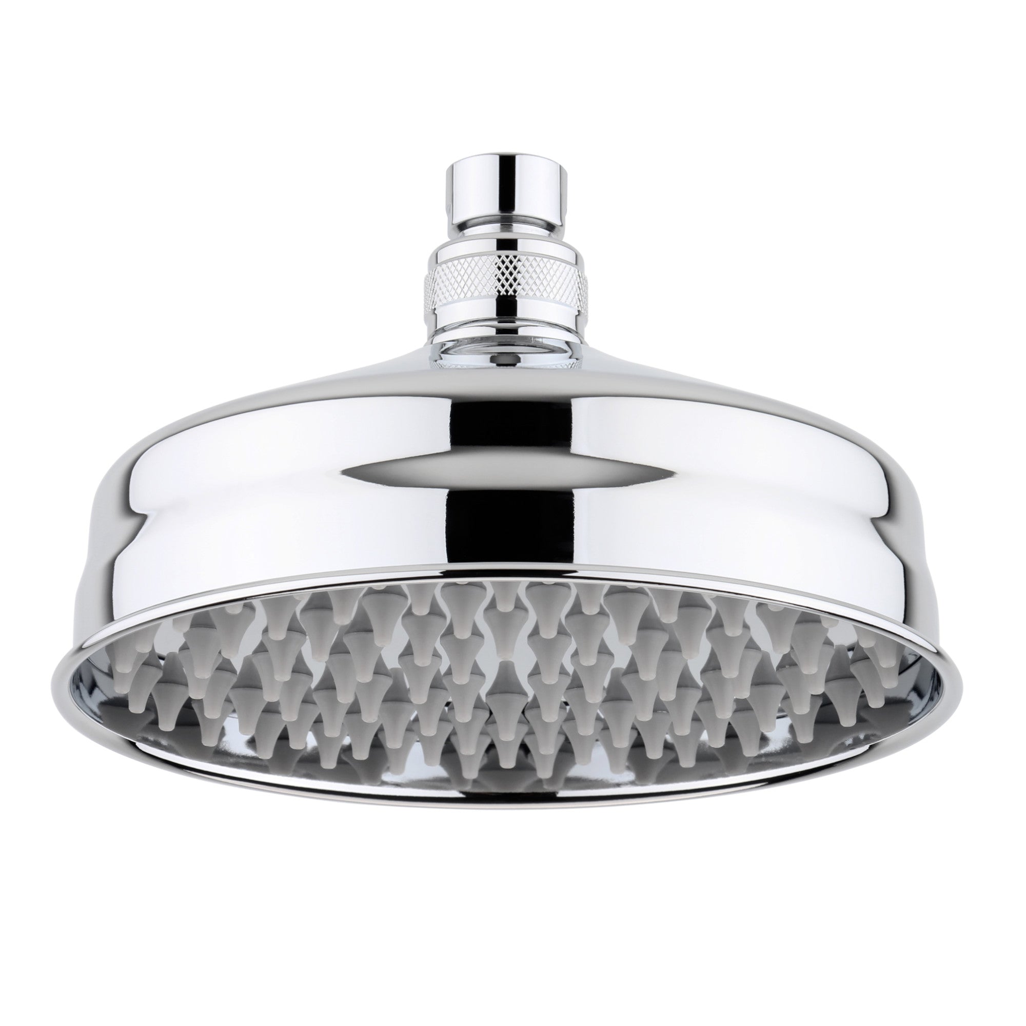 Chrome Traditional shower head apron rose brass 150mm