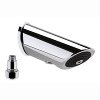 Anti vandal shower head for concealed or exposed installation - chrome