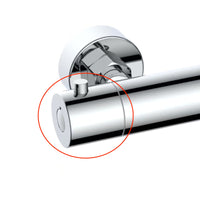 On/off diverter handle for Dune - chrome