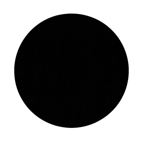 Plain ceramic indicator for Edwardian range - black