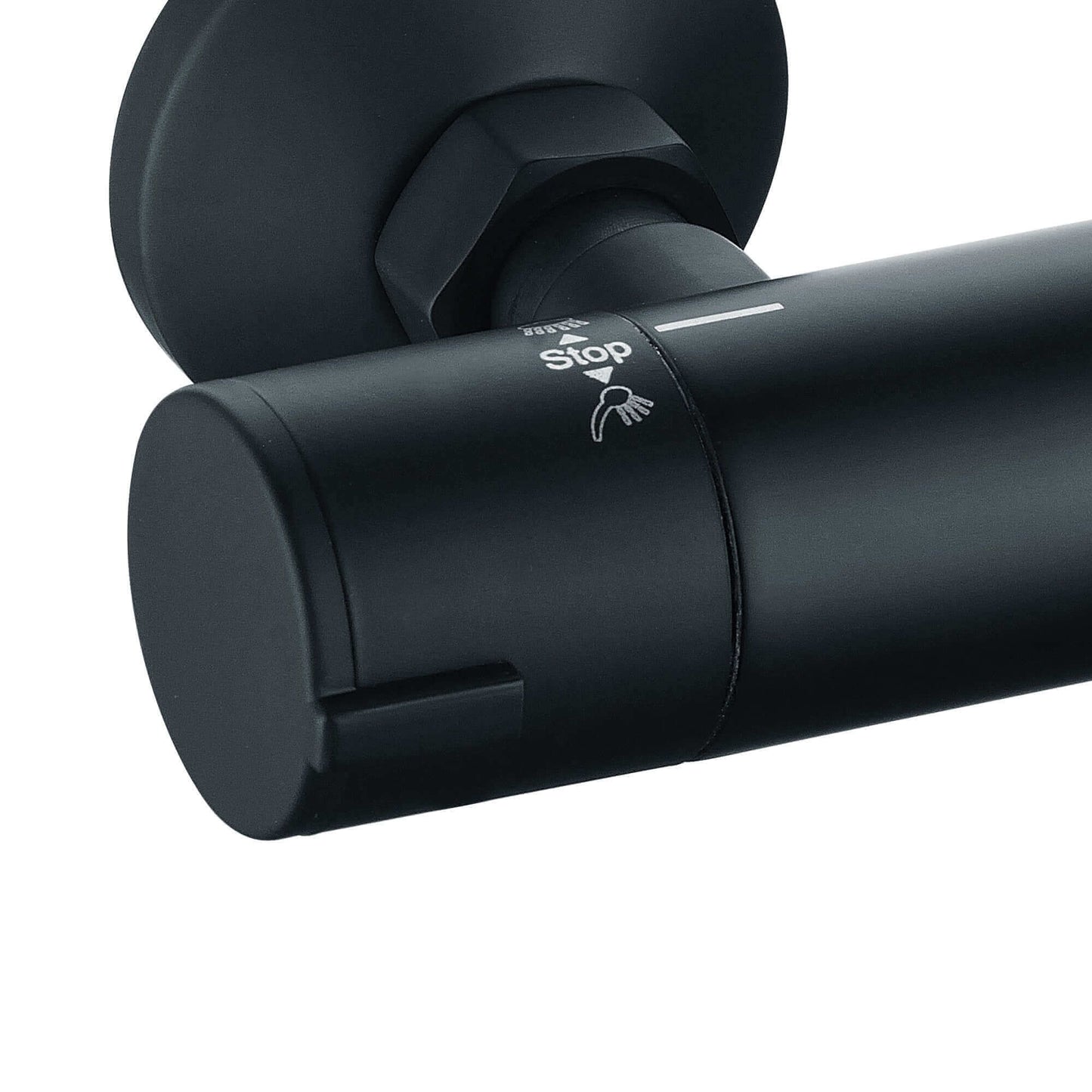 On/off diverter handle for Dune - black