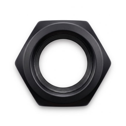 Single 3/4" inlet nut for bar shower valves or taps - black