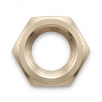Single 3/4" inlet nut for bar shower valves or taps - brushed brass
