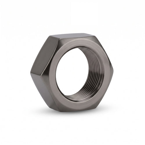 Single 3/4" inlet nut for bar shower valves or taps - gunmetal grey