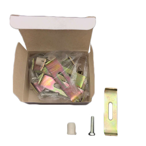 Buy Stainless steel undermount kitchen sink fixing clip kit - 8 pack online UK