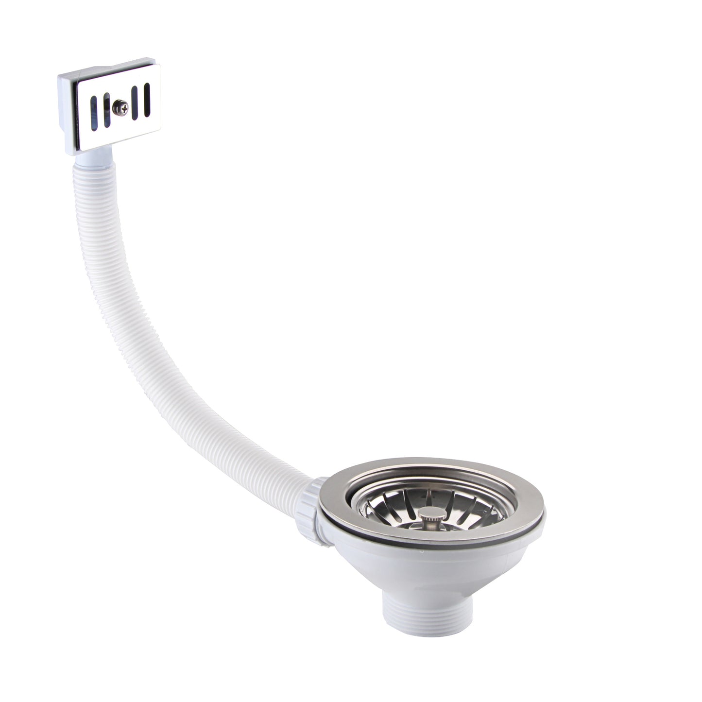 Universal sink waste - chrome