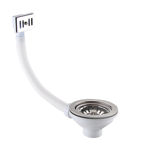 Universal sink waste - chrome