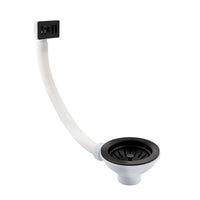 Universal sink waste - matt black