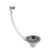 Universal sink waste - brushed nickel